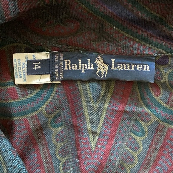 Ralph Lauren Vintage Designer Wool Blouse - Picture 3 of 7